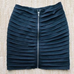 urban outfitters black mini skirt